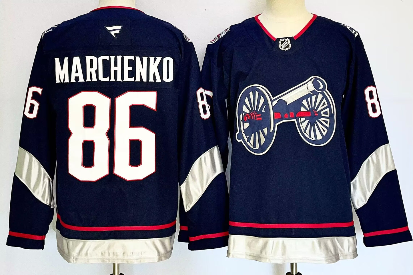 Columbus Blue NHL&Ice hockey jersey M-3XL