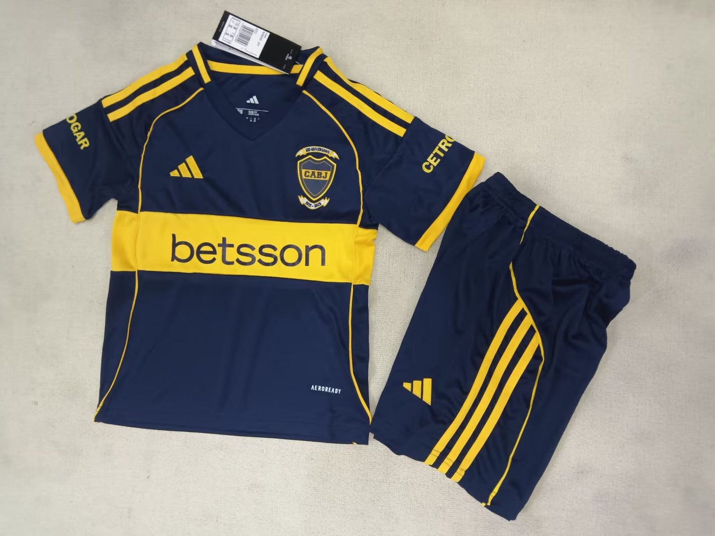 25/26 Kids Boca Juniors Home Size16~28