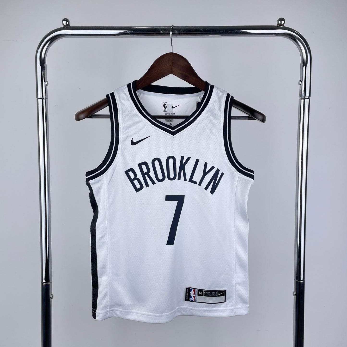 NBA Kids # Nets White 7 Durant 10