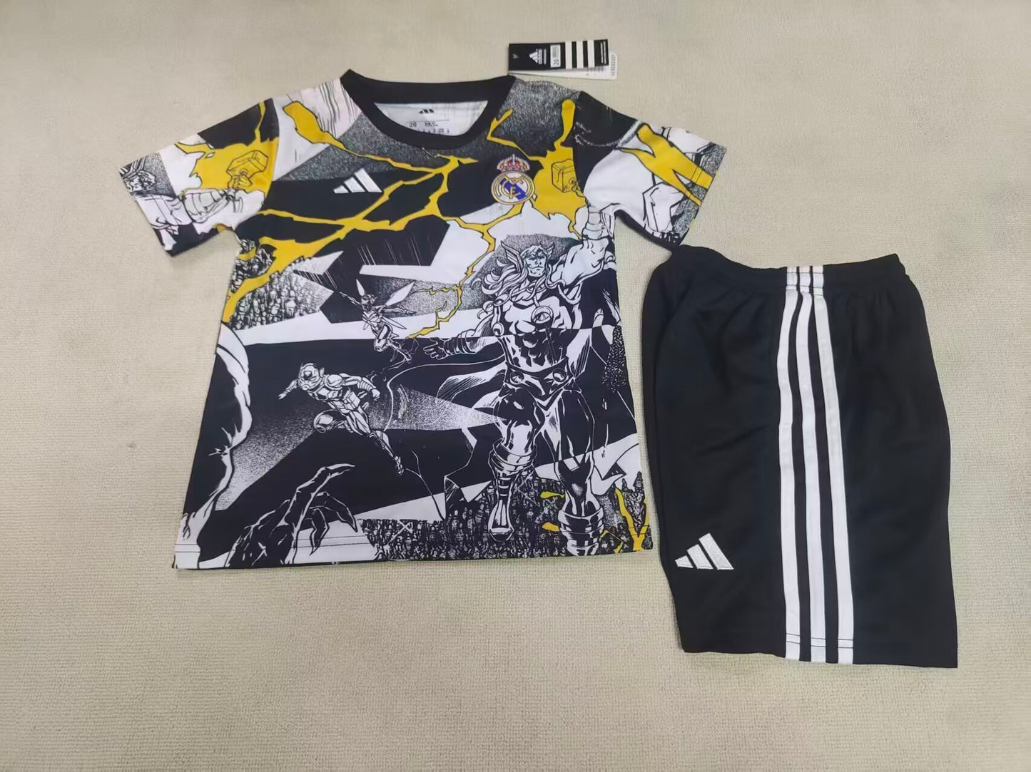 2025/26 Kids Real Madrid Training Shirt & Size 16-30