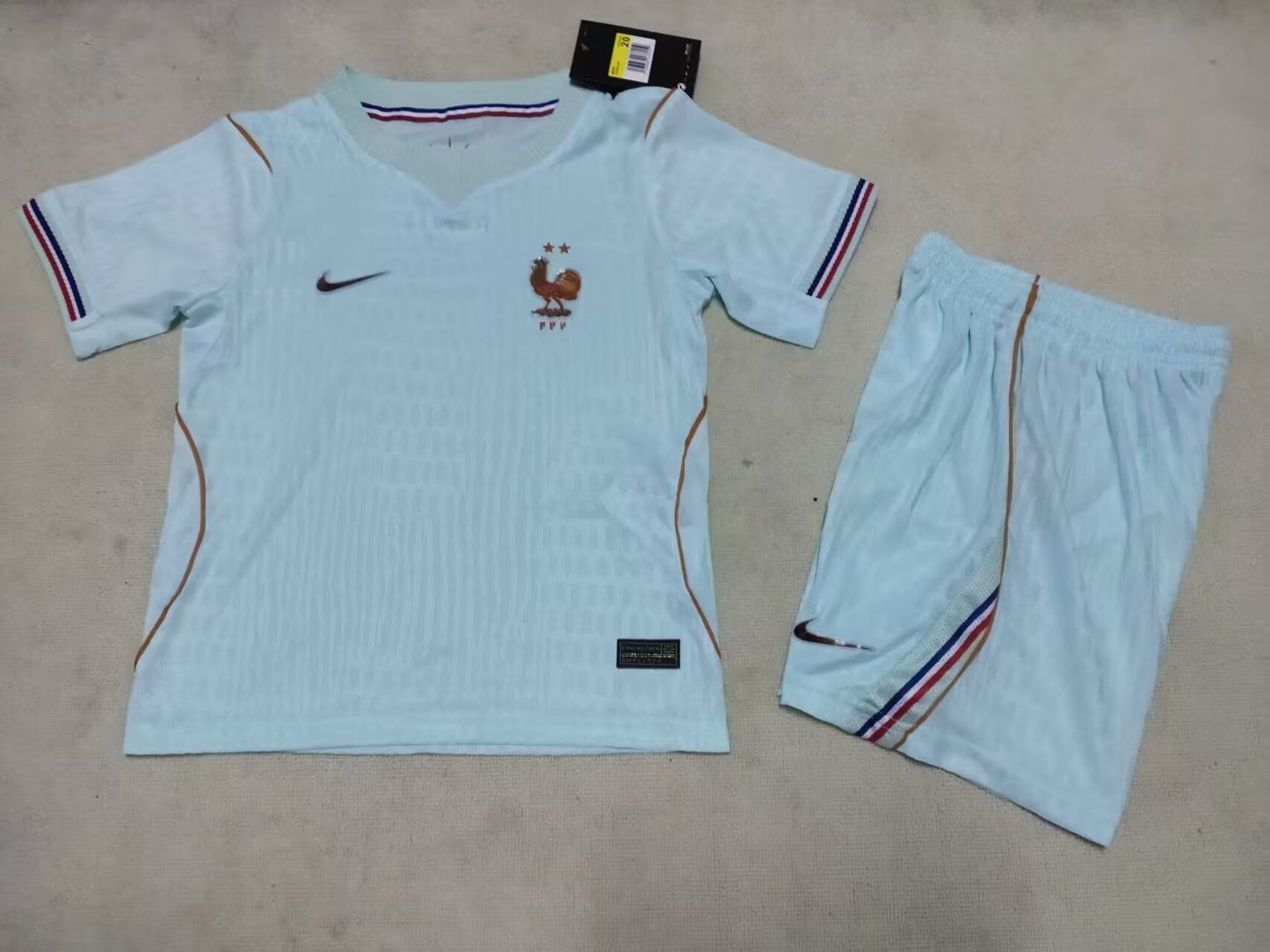 2026 Kids France Away Player Edition World Cup Jersey & Sizes 16-28