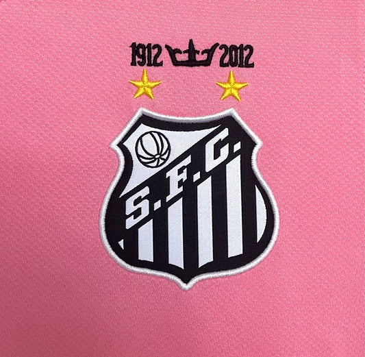 Retro 2012/13 Santos Pink Shoulder Badge Yupoo Soccer Jerseys S-XXL6