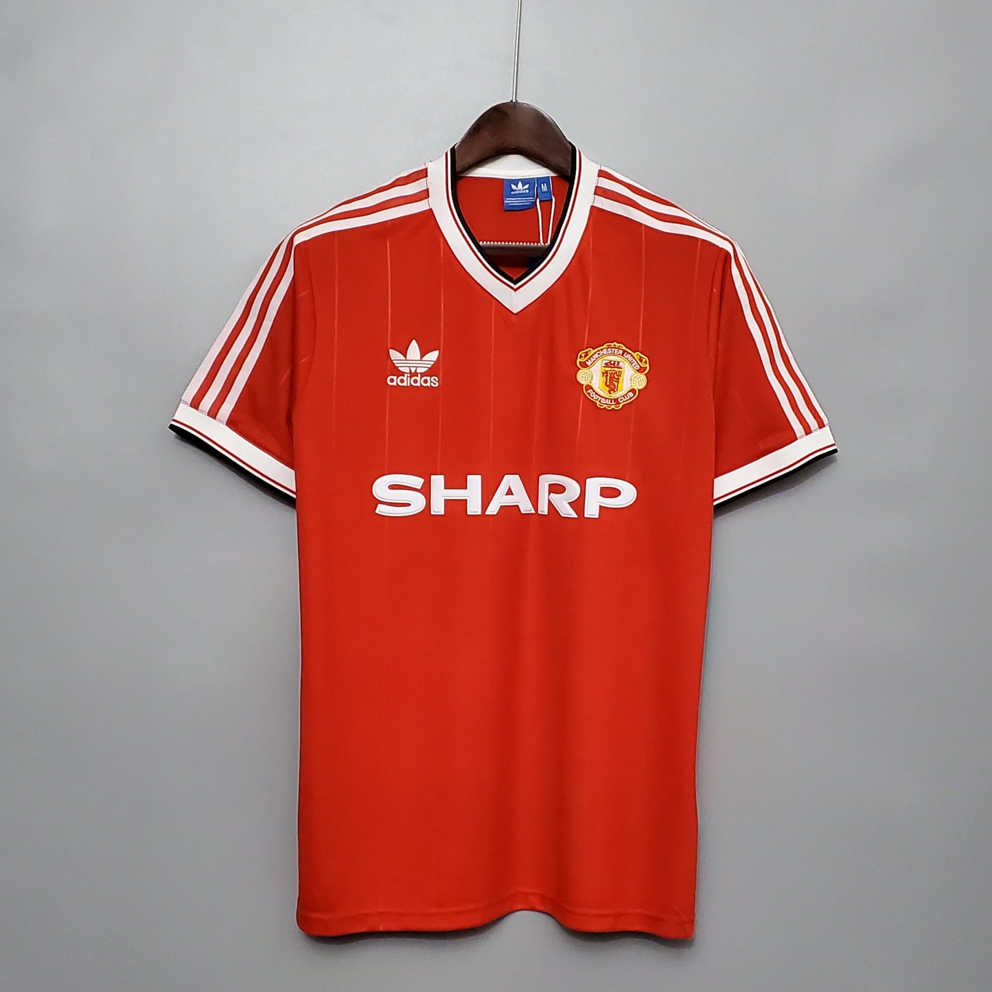 Retro 83/84 Manchester United home S-XXL