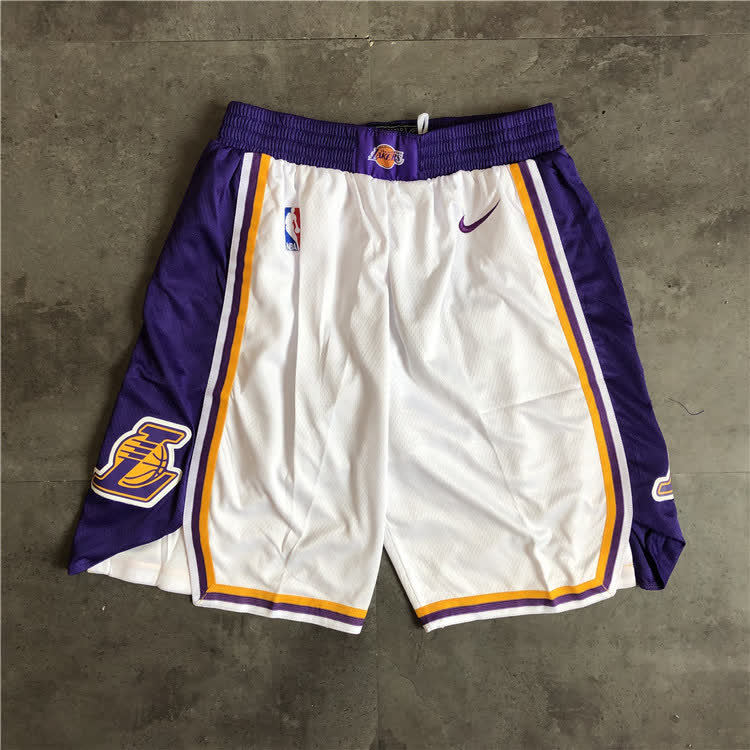 19 Lakers' Basketball Pants White