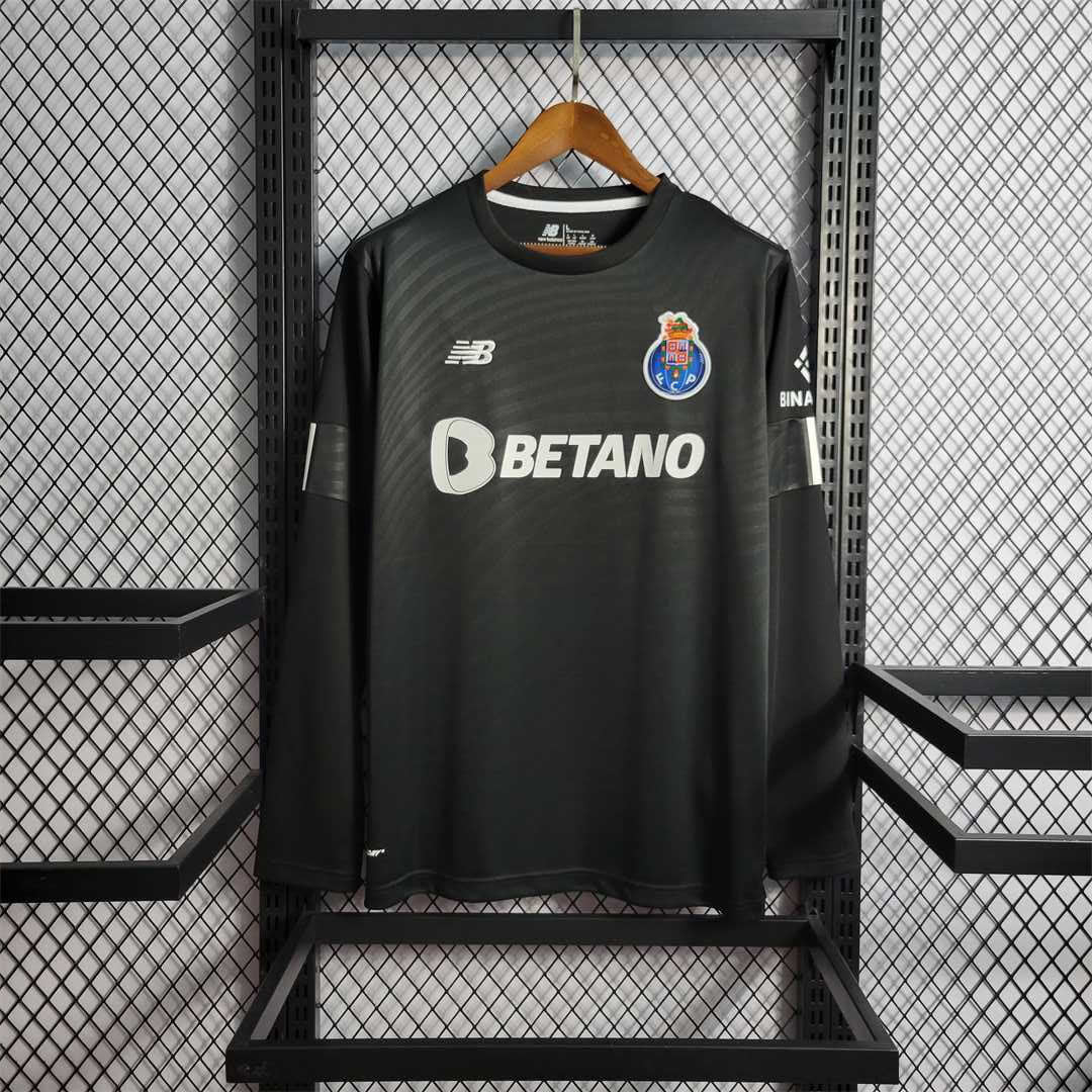 22-23 Porto goalkeeper black long sleeve