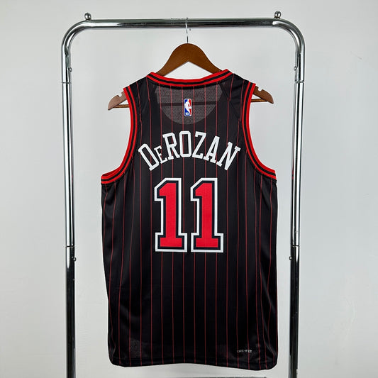 season Chicago Bulls Flyers limited edition 11 # DeRozan NBA jersey S-XXL4