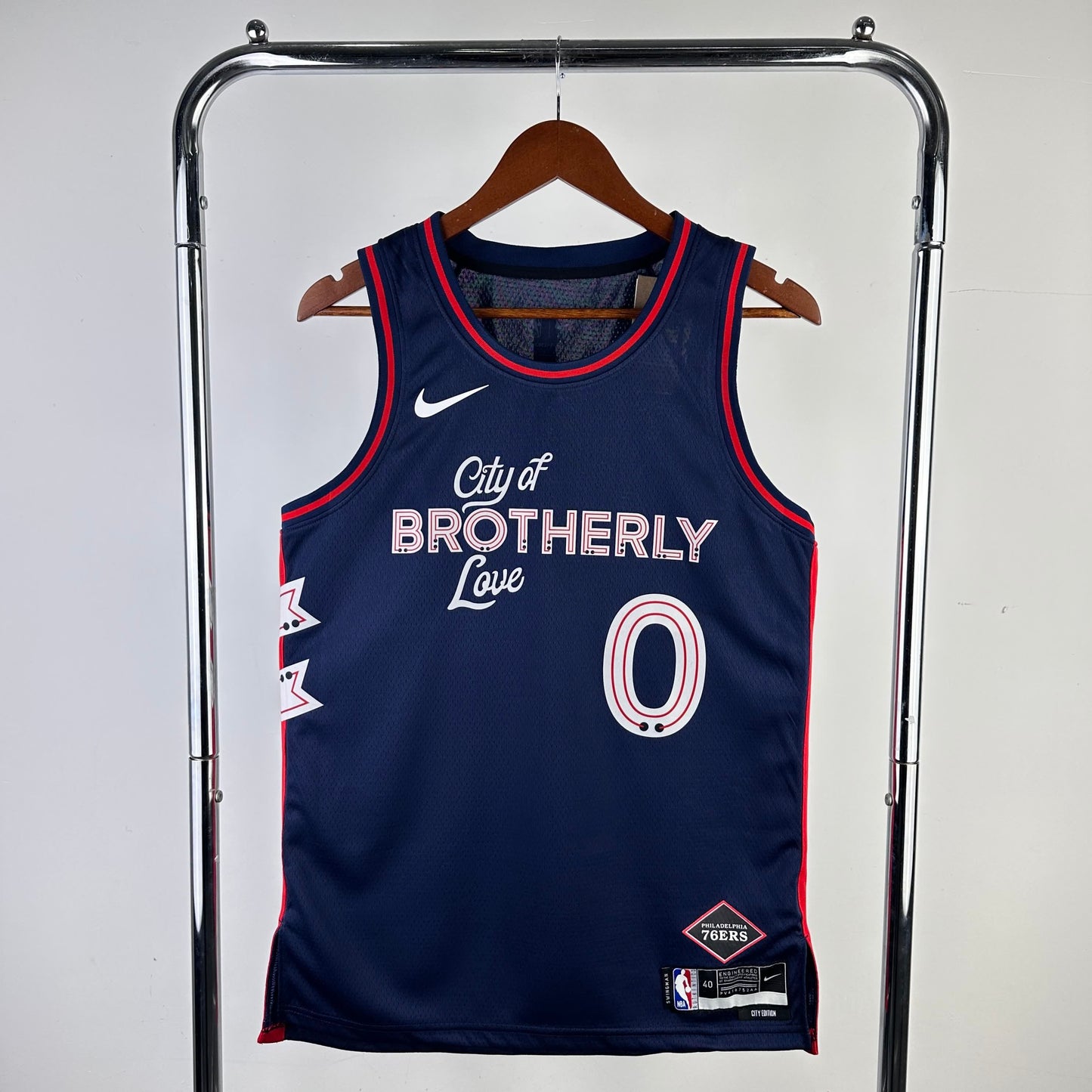24 Season 76ers City Edition 0 # Maxey