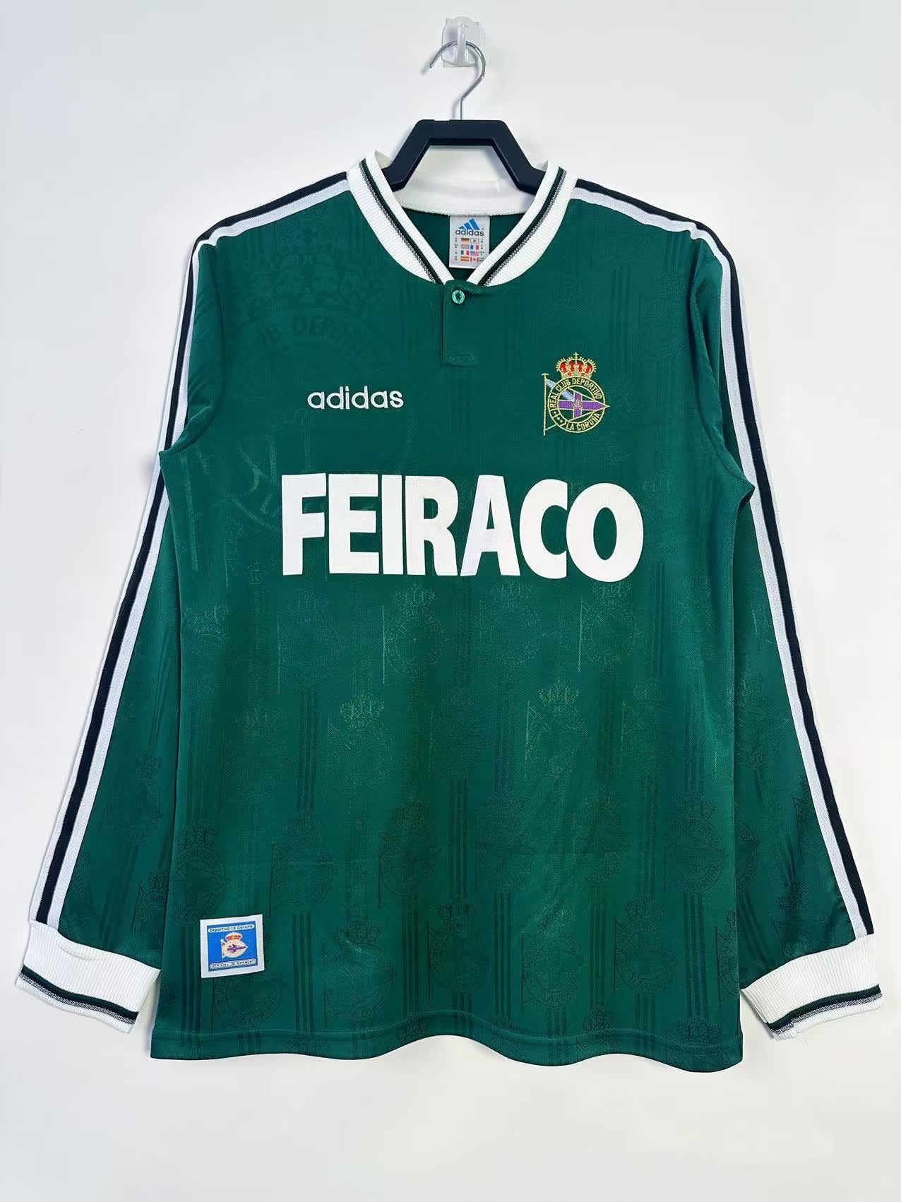 Retro 1999/00 Deportivo La Coruna away Long Sleeves S-XXL