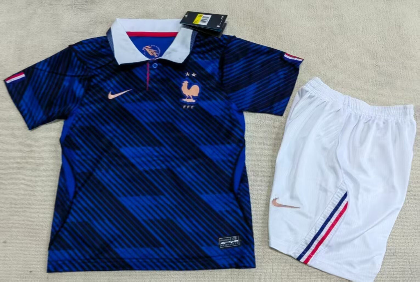 2026/27 Kids France Home World Cup Jersey&Size 16-30
