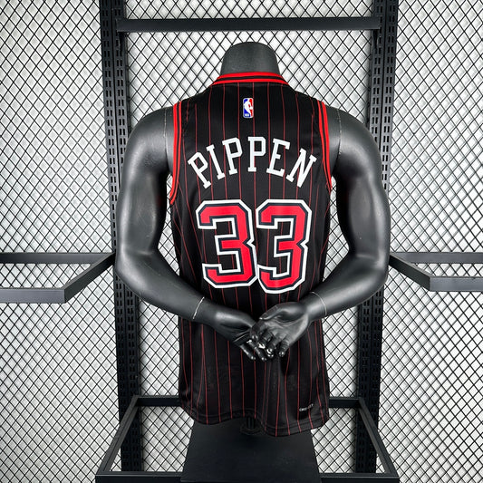 Season Chicago Bulls Flyers Limited Edition 33 # Pippen NBA jersey S-XXL4