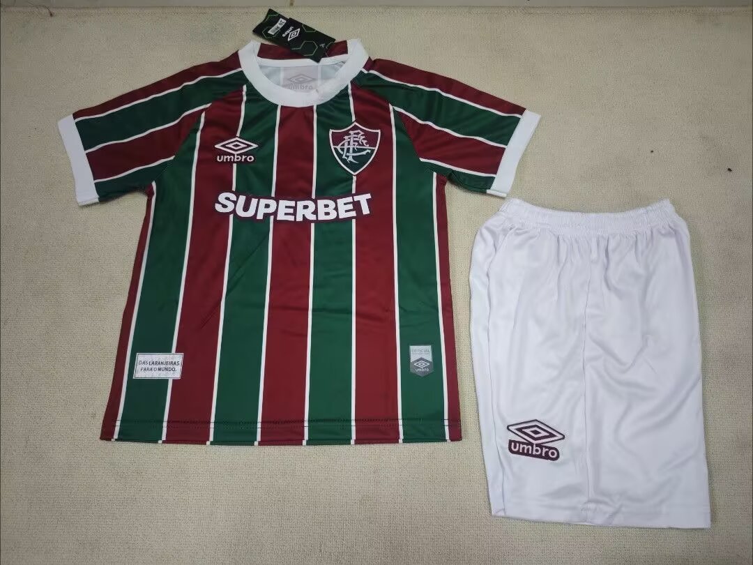 25/26 Kids Fluminense Home Size 16~28