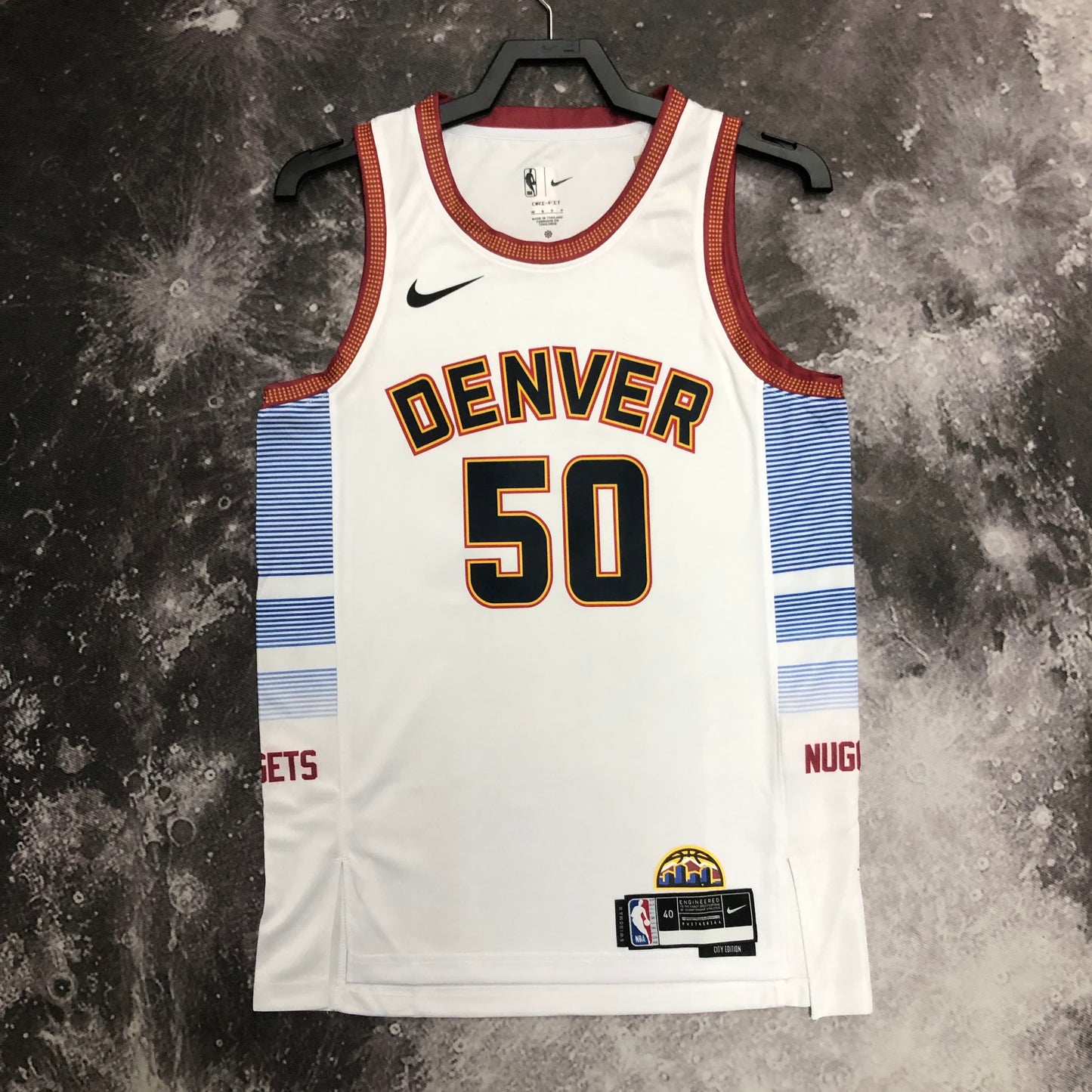 23 Season Nuggets City Edition No. 50 Gordon