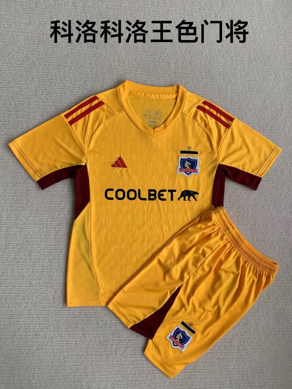 23/24 Colo Colo Yellow Goalkeeper