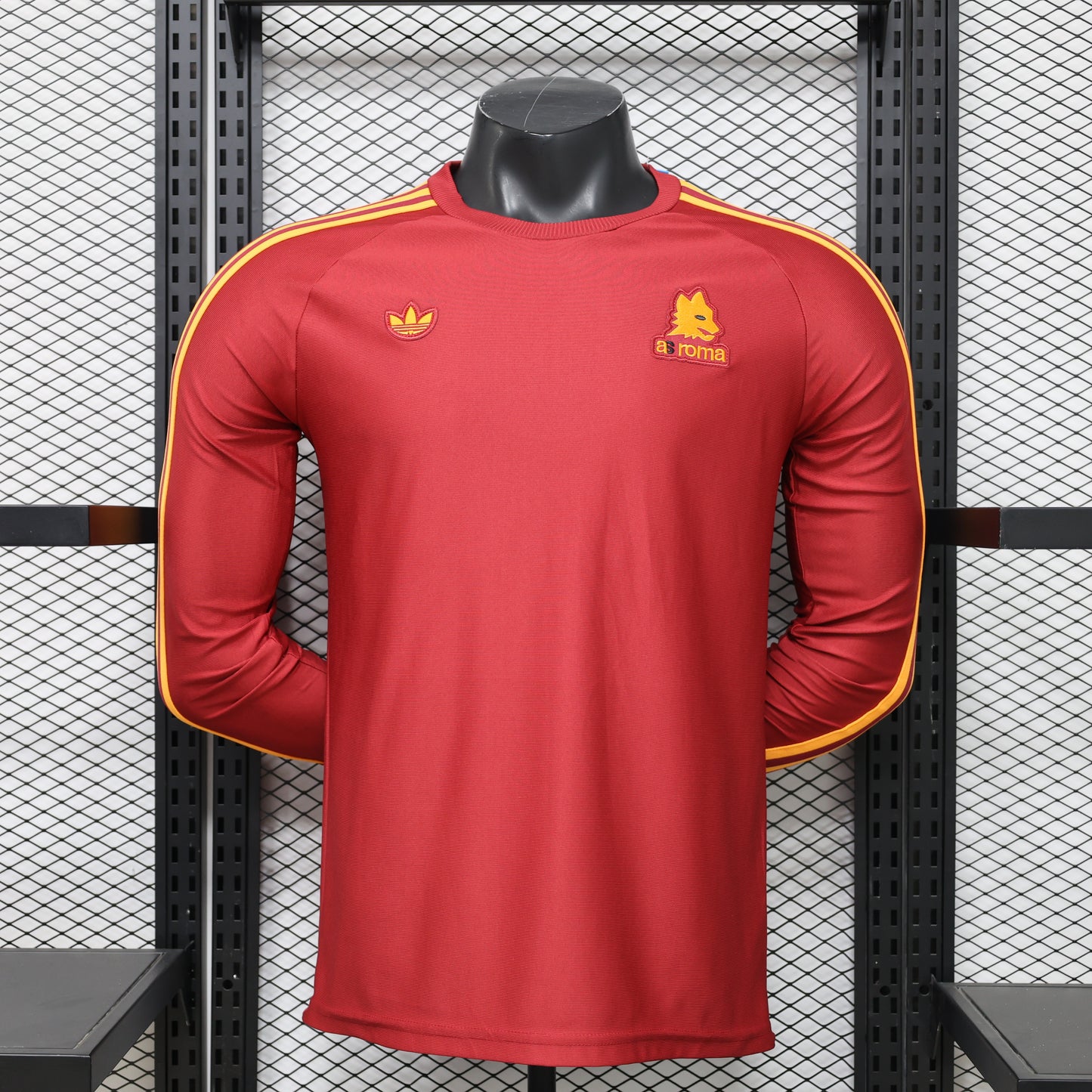 2026/27 Roma casual retro long sleeved player version Soccer Jersey S-3XL