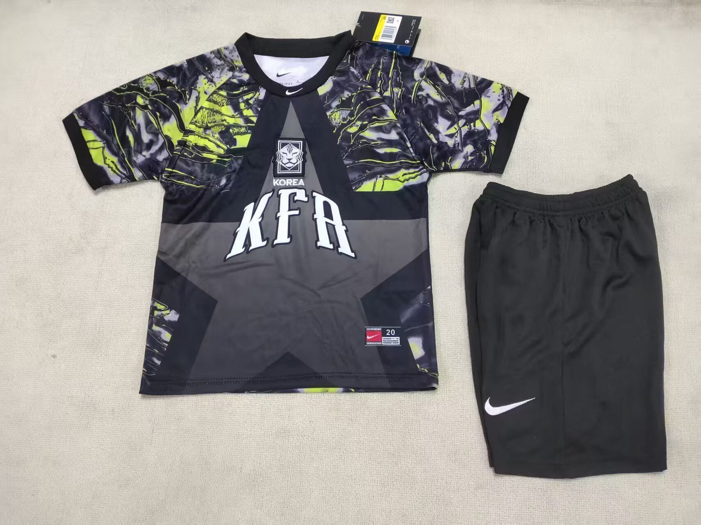 2026/27 Kids Korea Goalkeeper Football Jersey&Size 16-30
