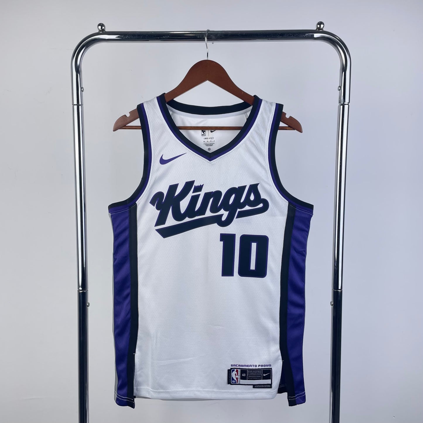 24 Season Kings Home White 10 # Sabonis