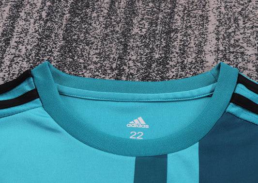 Retro Kids 2017/18 Real Madrid Second away Long sleeved&Size16~286