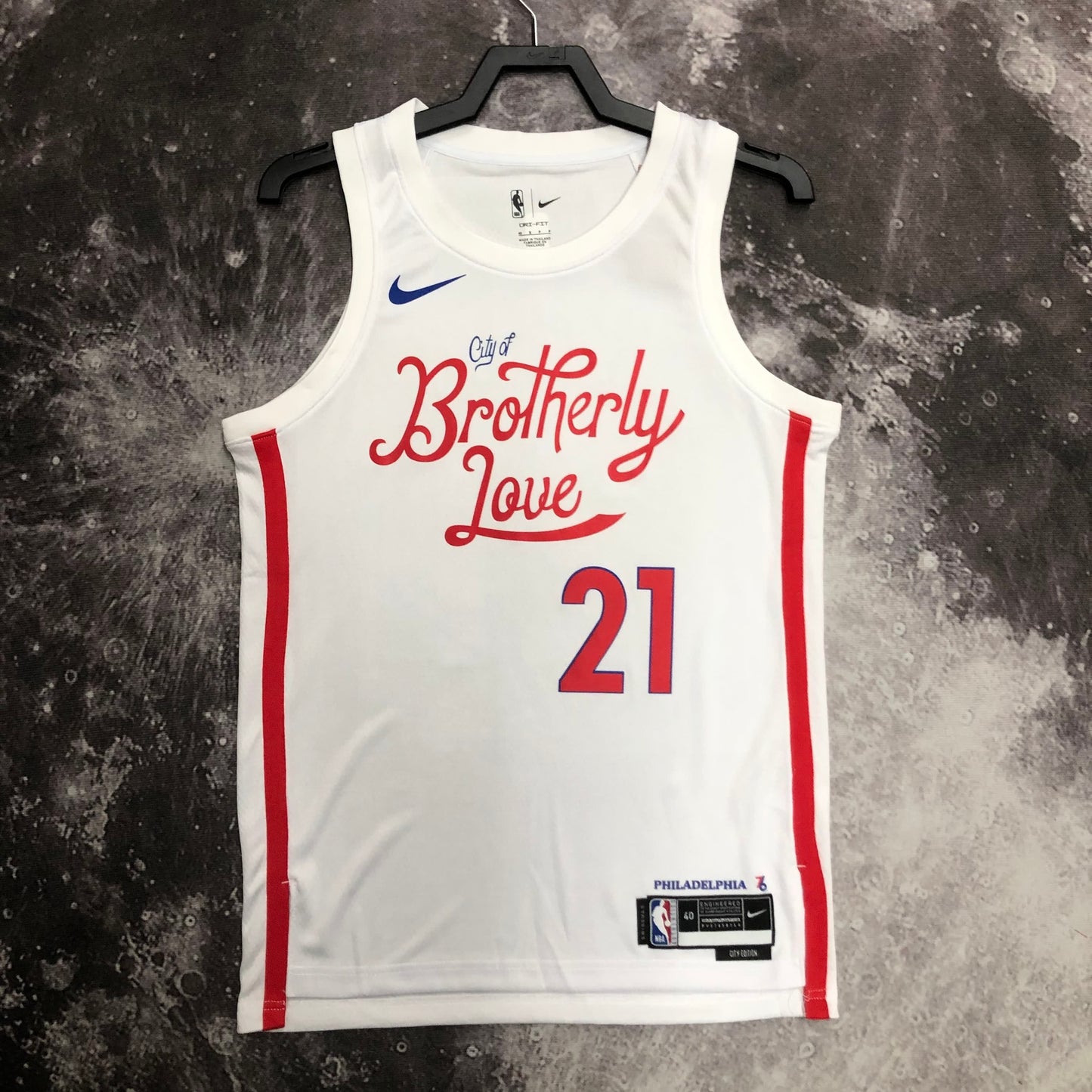 23 Season 76ers City Edition 21st Enbid