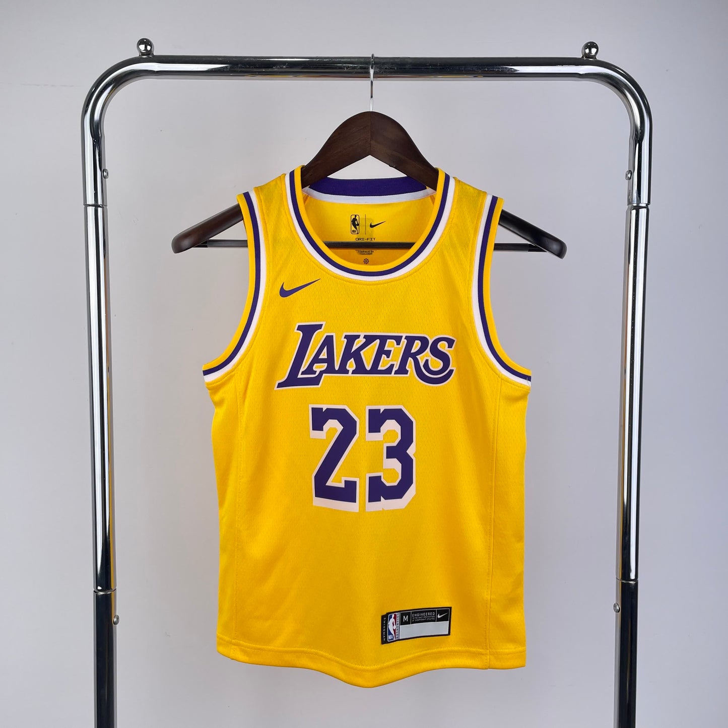 NBA Kids # Lakers Yellow No.23 James