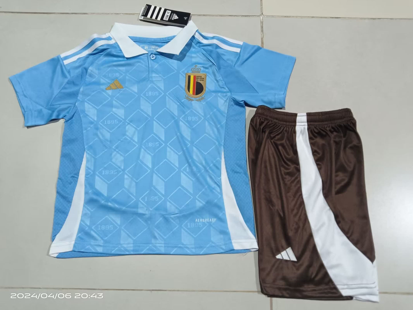 24/25 Kids Belgium away size: 16-28