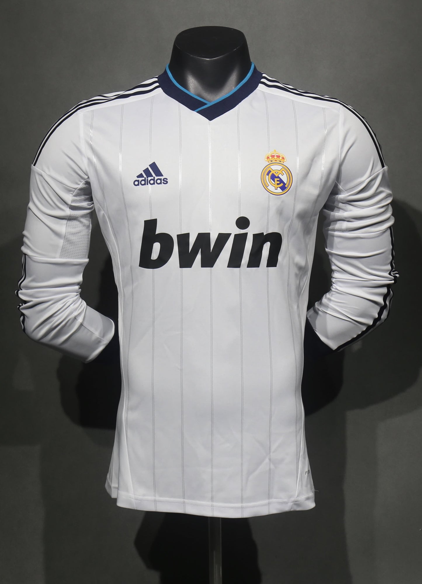 Retro 2012/13 Real Madrid Home Long Sleeve Player Edition S-3XL