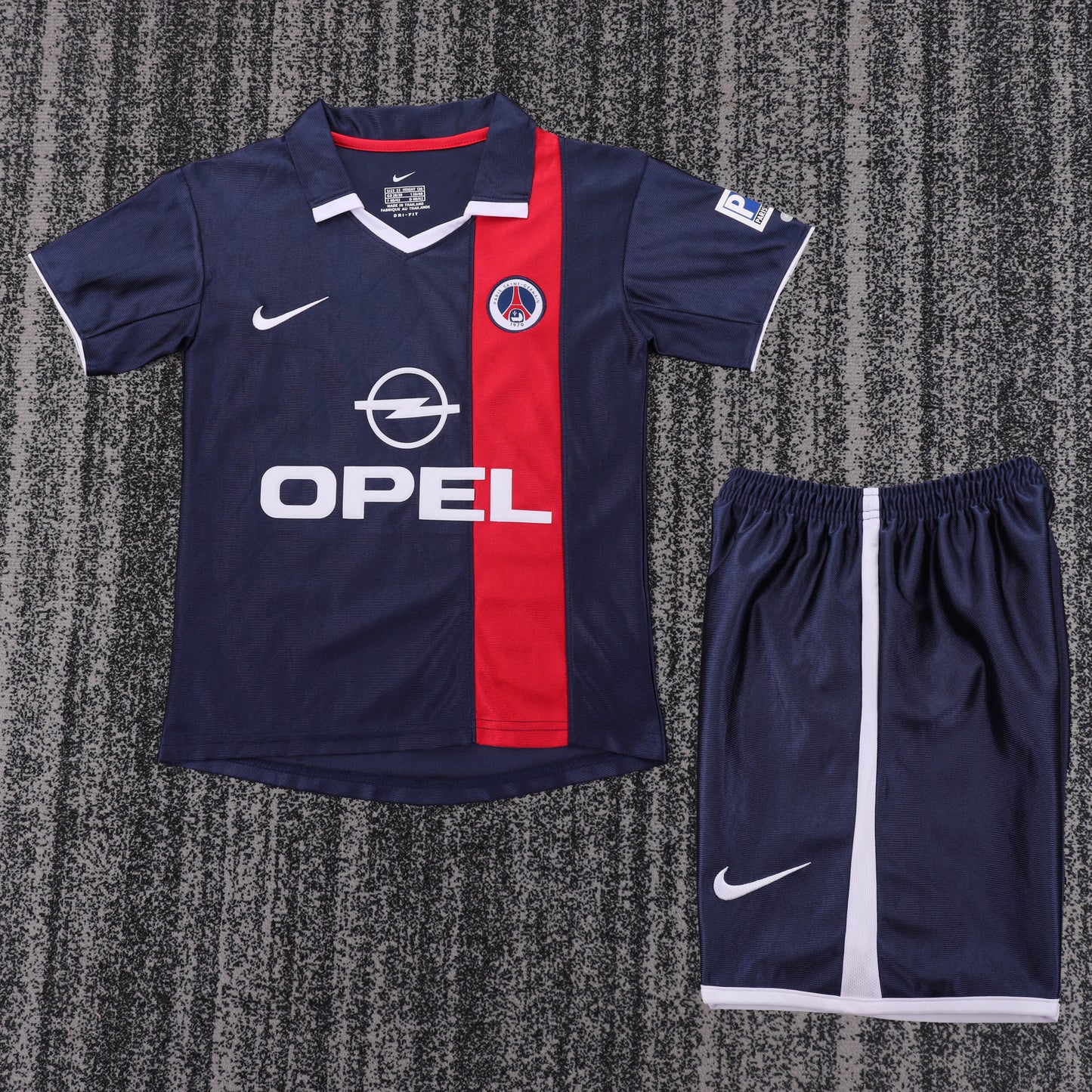 Retro Kids 2001/02 PSG Home Football Shirt&Size16-28