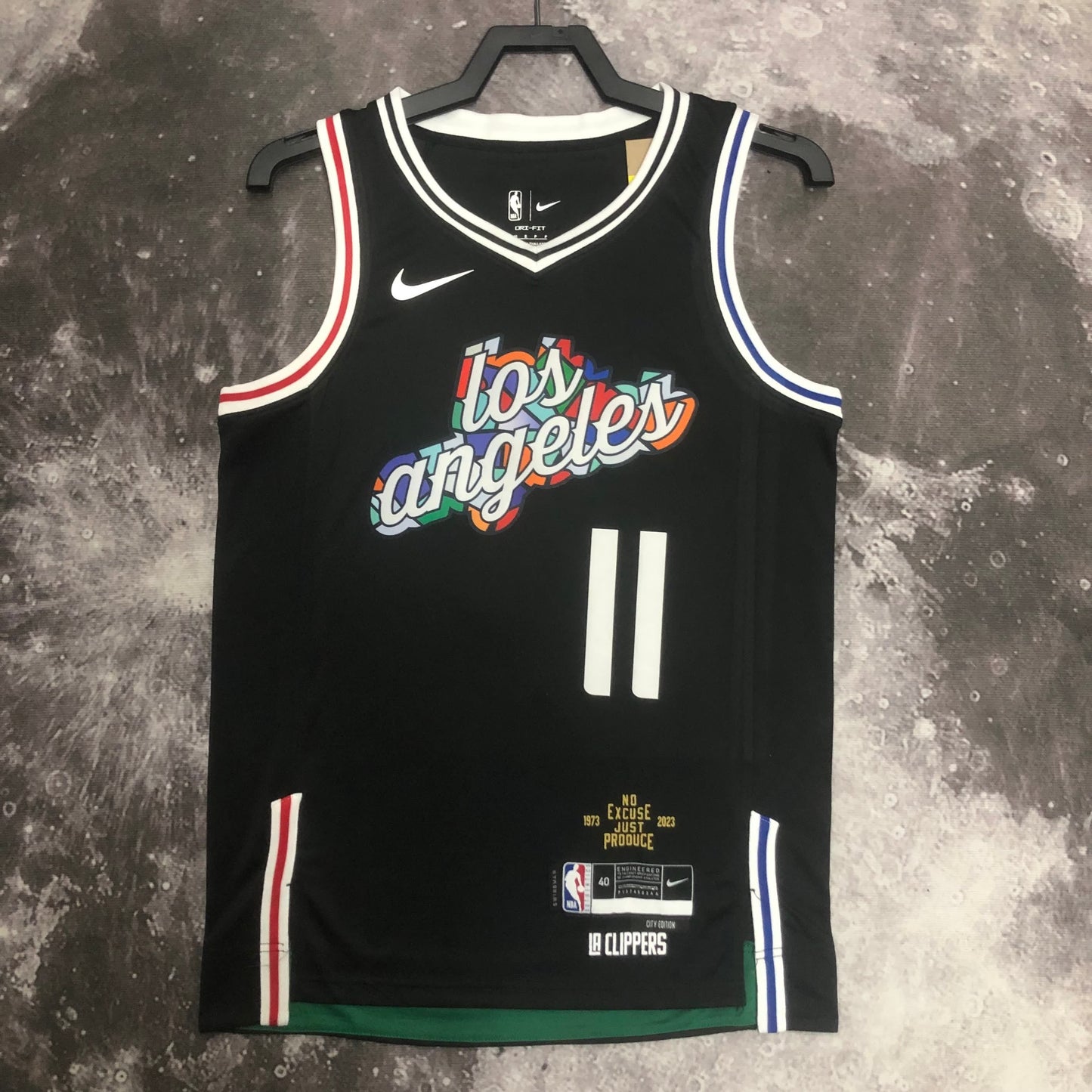 23 Season Clippers City Edition 11 Wall