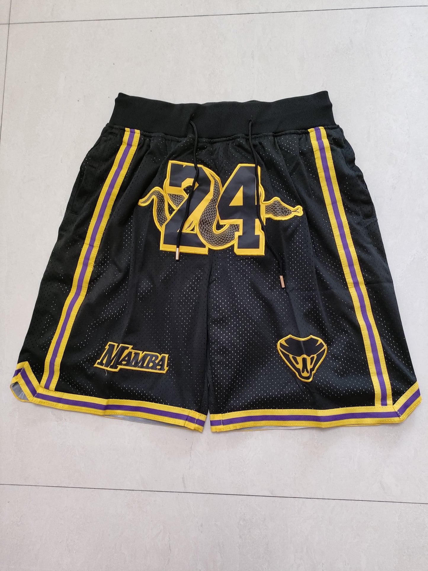 Mamba Black Snake 24 Pocket Shorts