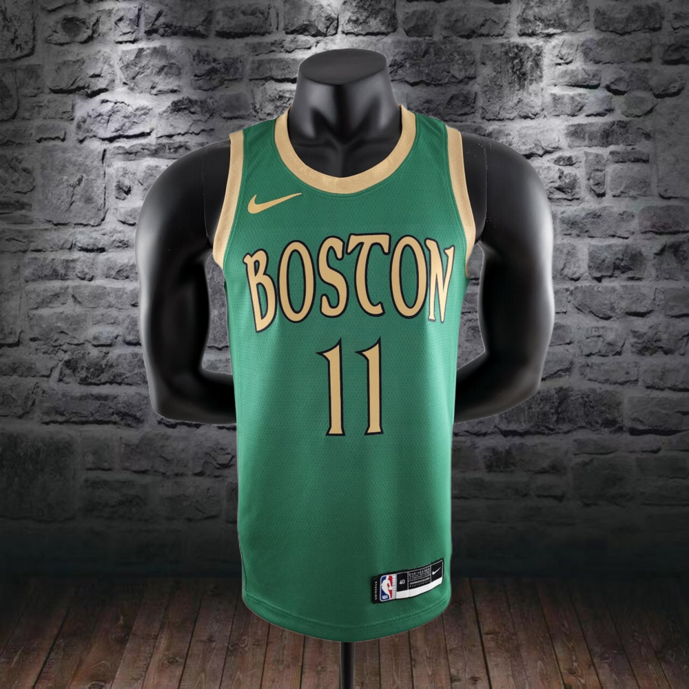 2020 IRVING #11 Boston Celtics City Edition Green NBA Jersey