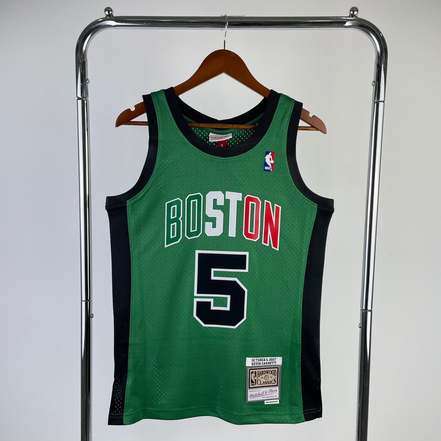 MN Heat Pressed Vintage Jersey: SW Celtics Italy 5 #Garnett