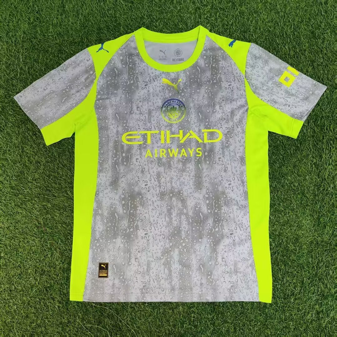 25/26 Manchester City Grey Green Training Suit S-XXL