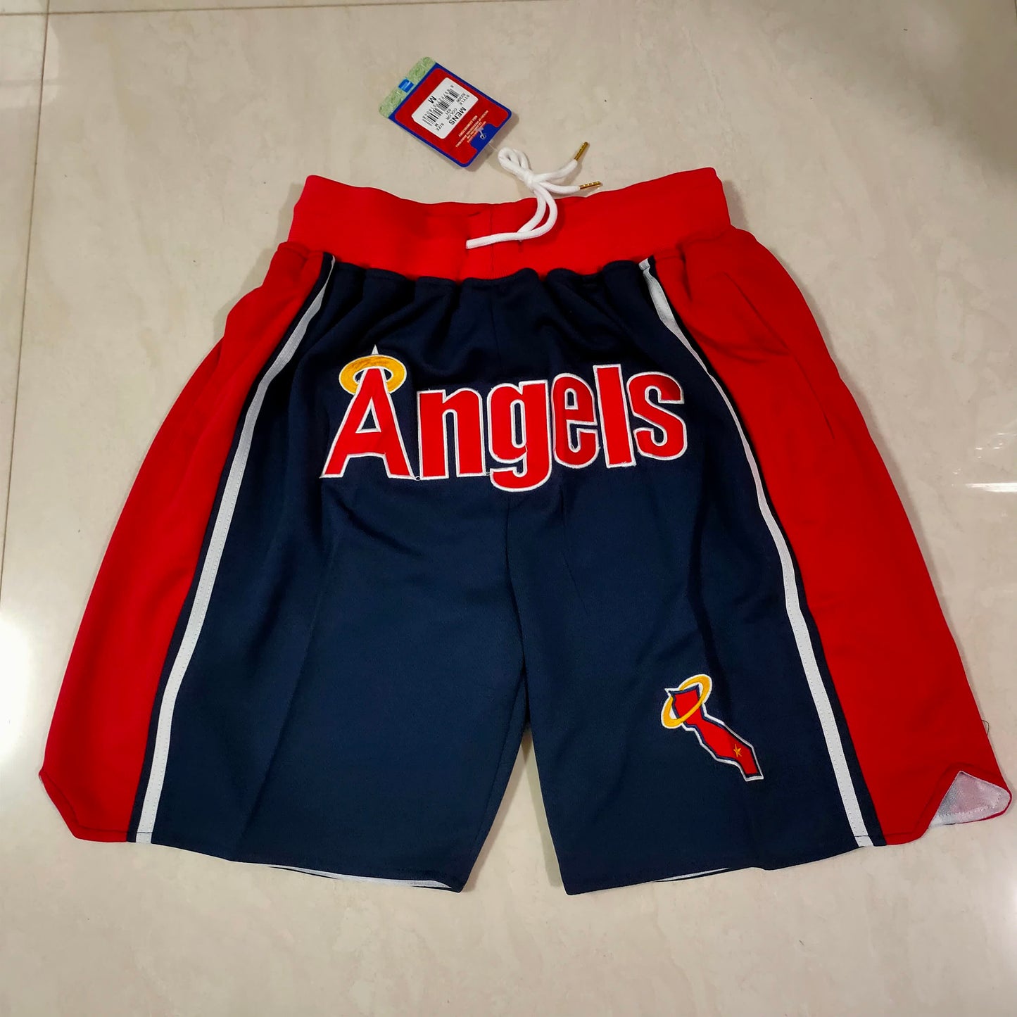 Angels Blue Pocket Shorts