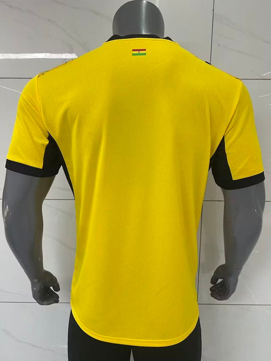 /27 Ghana Yellow Special Edition football jersey S-XXL4