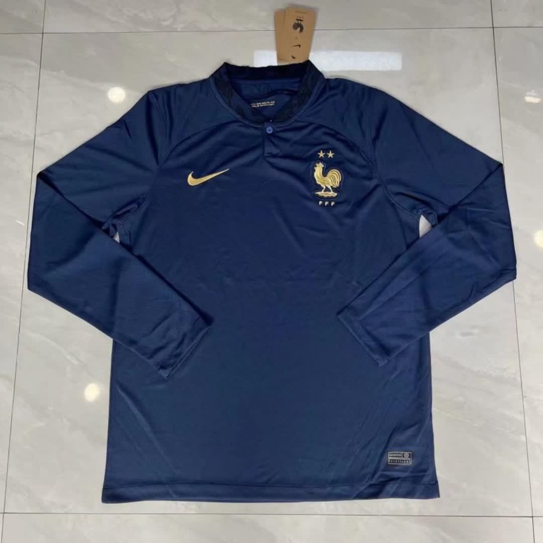 2022 France home long sleeve