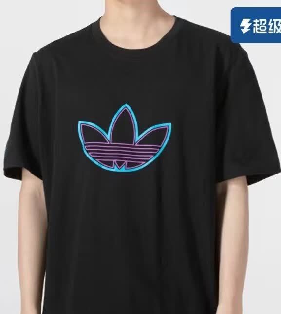 Adidas Clover Pure Cotton T-shirt S-XXL