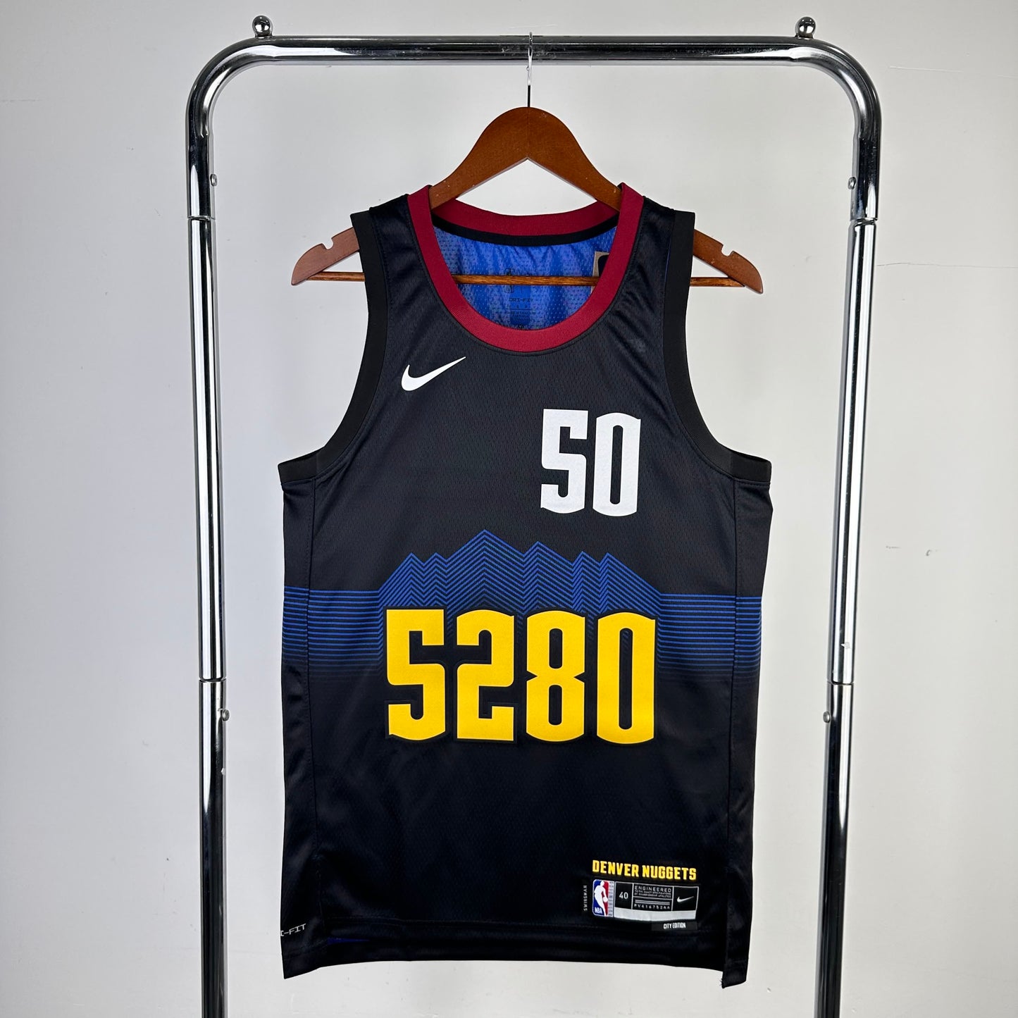 24 Season Nuggets City Edition 50 # Gordon