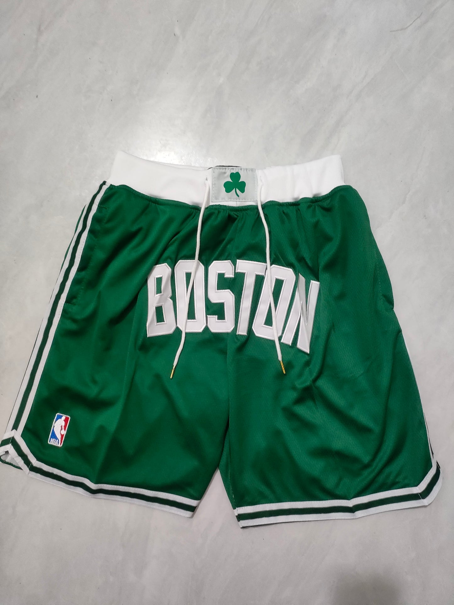 NBA Celtics Regular Green Pocket Shorts