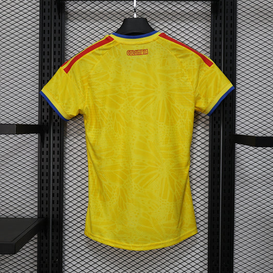 Women # Colombia Home Player Edition Yupoo Soccer Jerseys S-XXL5