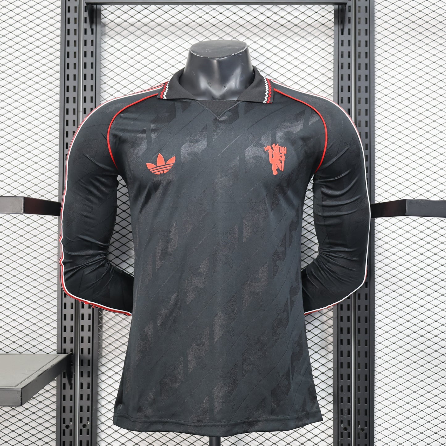25/26 Long Sleeve Manchester United Retro Edition Player Edition S-XXL