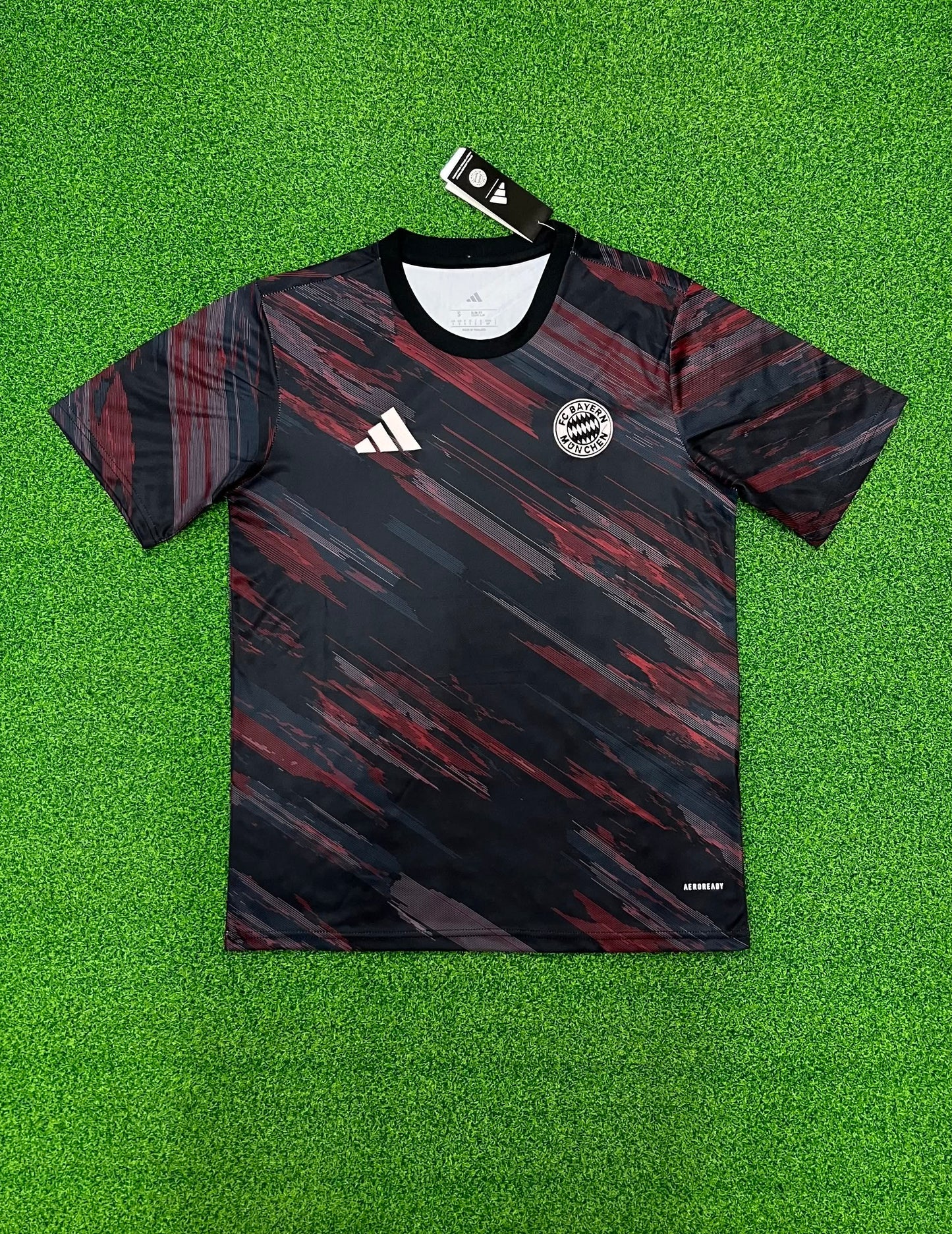 25/26 Bayern Red and Black Training Suit S-XXL