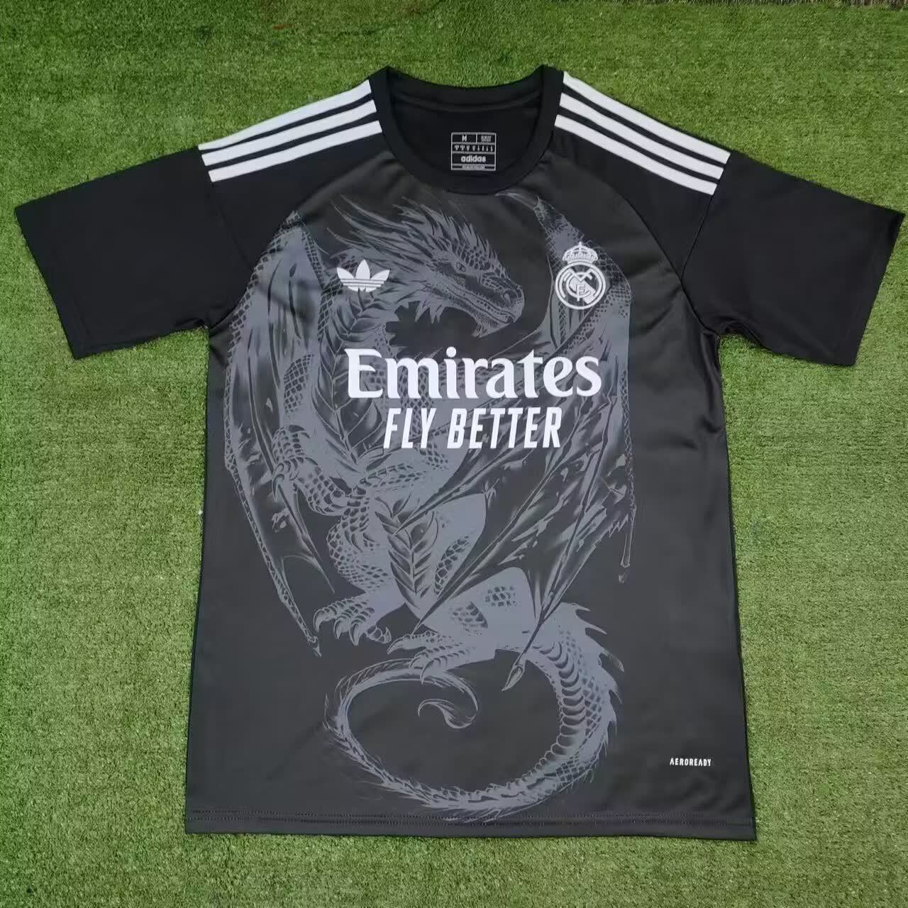 24/25 Real Madrid Grey Dragon Gate Black Special Edition S-XXL