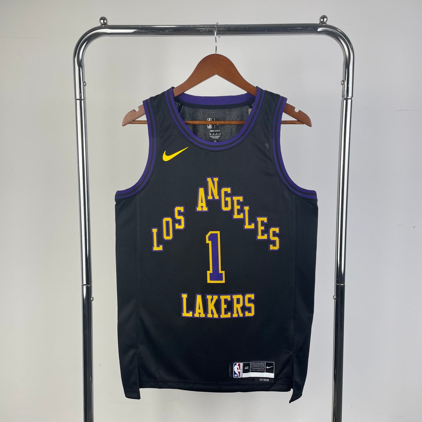 24 Season Lakers City Edition No.1 Russell