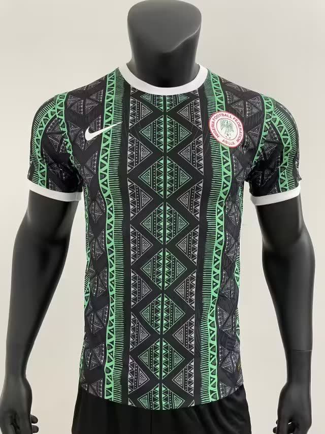 23/24 Nigeria Black Green Player Edition