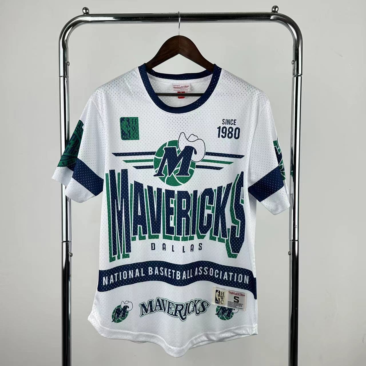 26th Dallas Mavericks MN Retro Short sleeved NBA T-shirt S-XXL