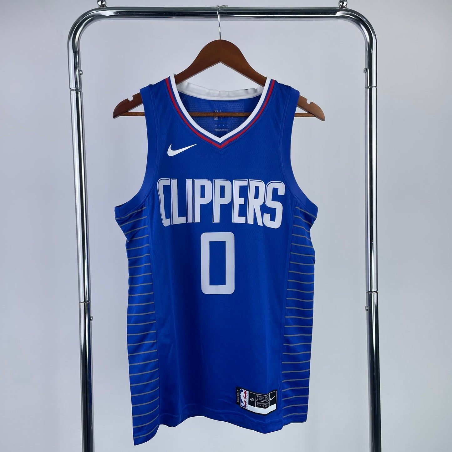 Clippers Limited Blue Number 0 Westbrook