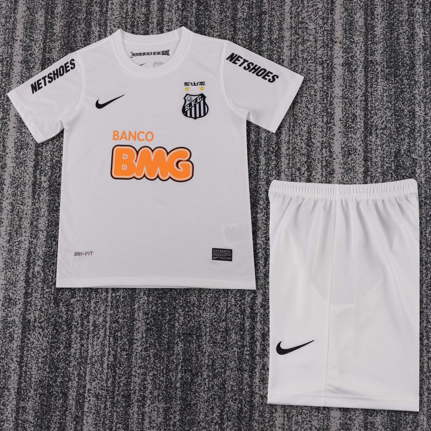 Retro Kids 2012/13 Santos Home Size: 16-28