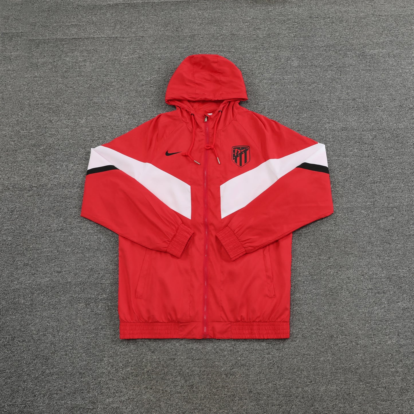 22 Atletico Madrid red windbreaker