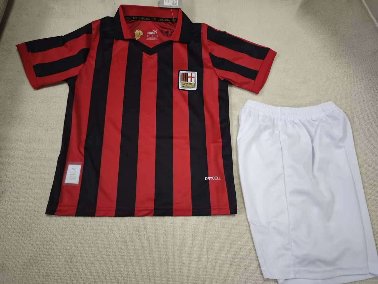 25/26 Kids AC Milan 125th Anniversary Edition Size: 16-28