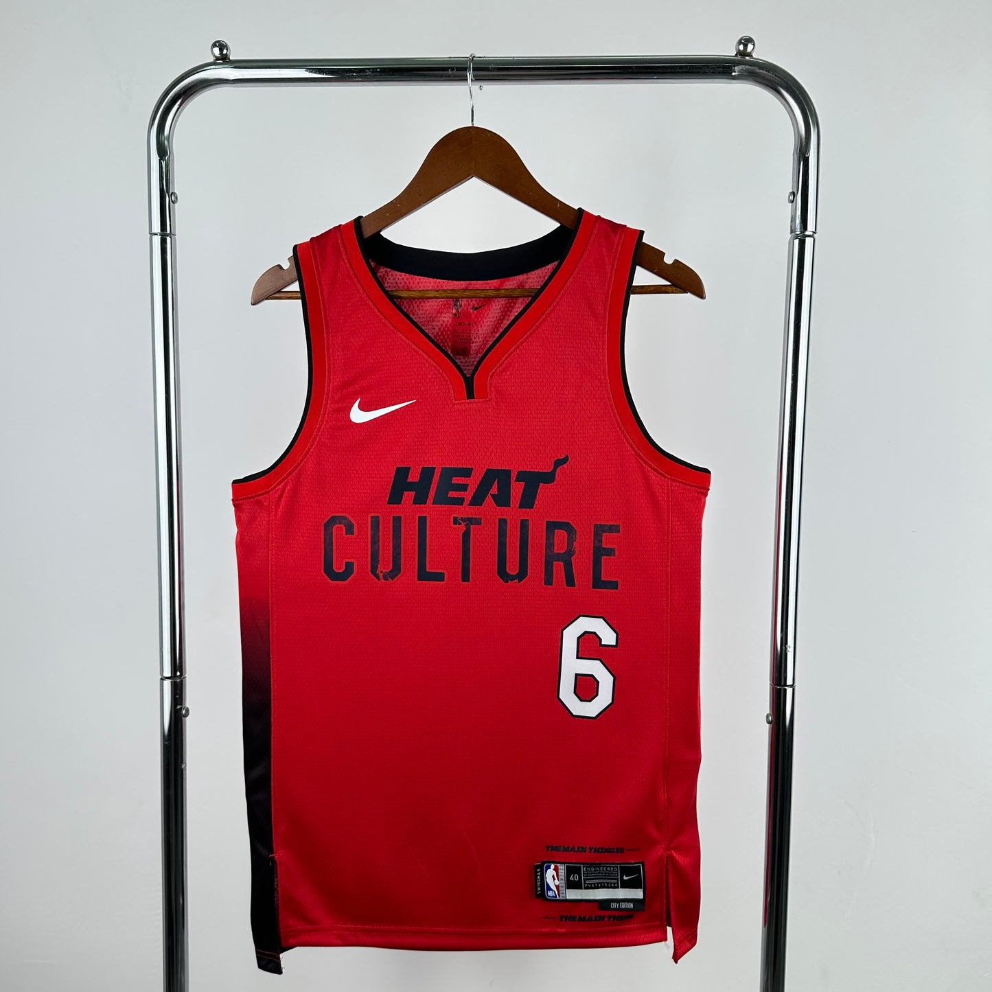 25th season Heat City Edition 6#JAMES S-XXL