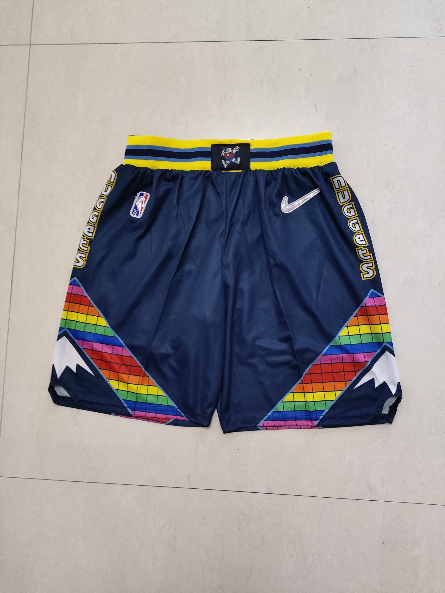 Nuggets Deep Blue 75th Anniversary Shorts